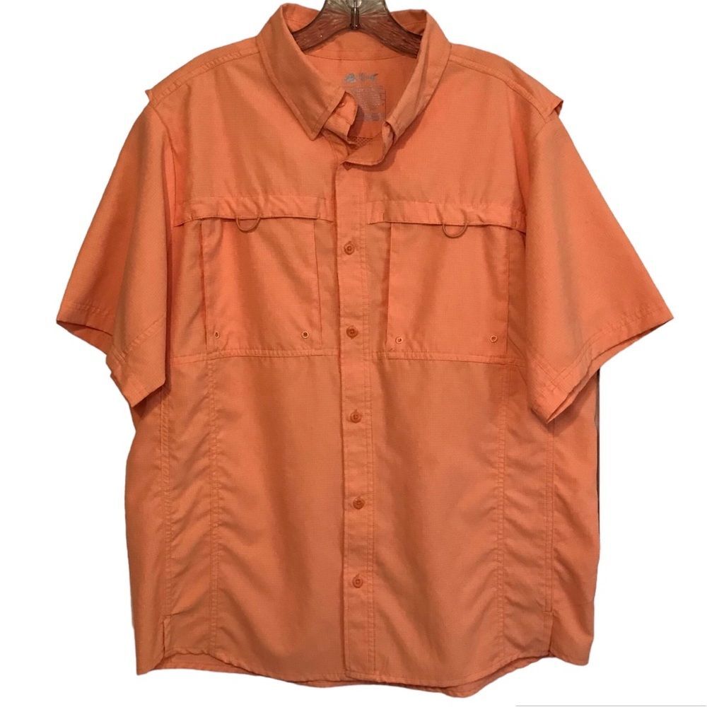 Silver Bait Short Sleeve Fishing Shirt Men's Medium